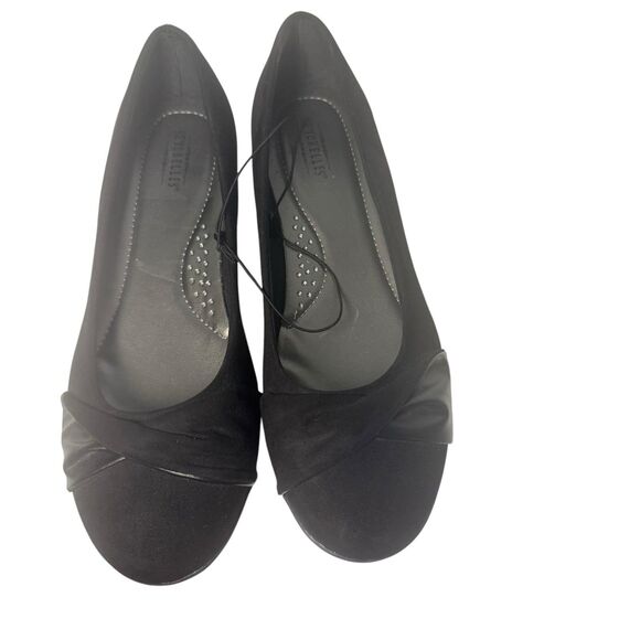 Seychelles Sz US 9.5 M Women's New Suede Slip-On Ballet Flat Shoes Black Read - Picture 4 of 11